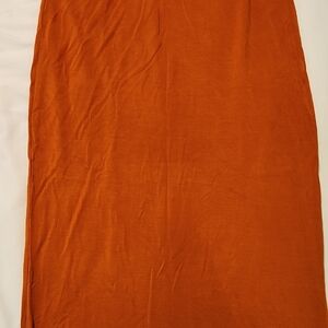 Forever 21 Rust Pencil Skirt